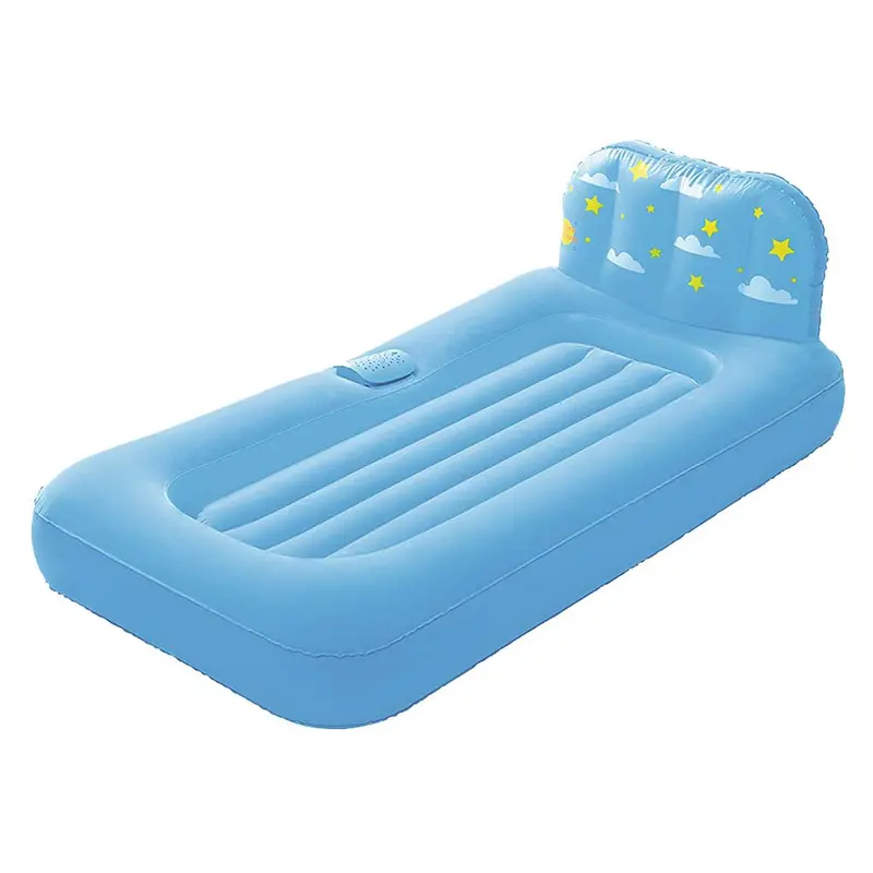 Bestway Dream Glimmers Comfort Airbed – Blue, Twin Size (52" X 30" X 18") 1
