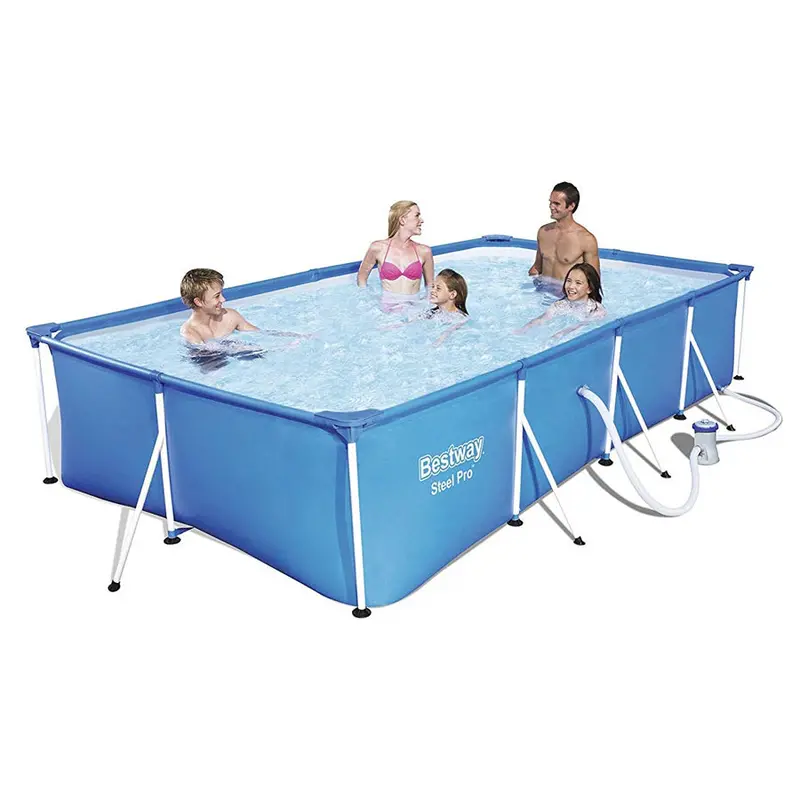 Bestway Family Splash Frame Pool – 5700L Rectangular Inflatable Set (4.0M X 2.11M X 0.81M) 1
