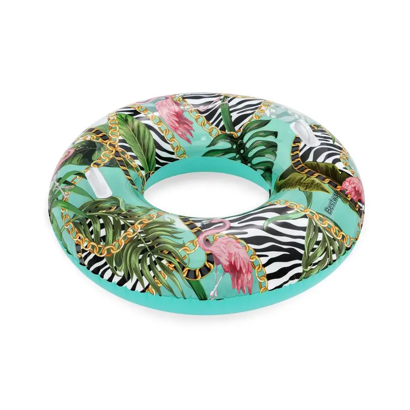 Bestway Floral Fantasy Pool Ring – 45-Inch Elegant Inflatable Float 1