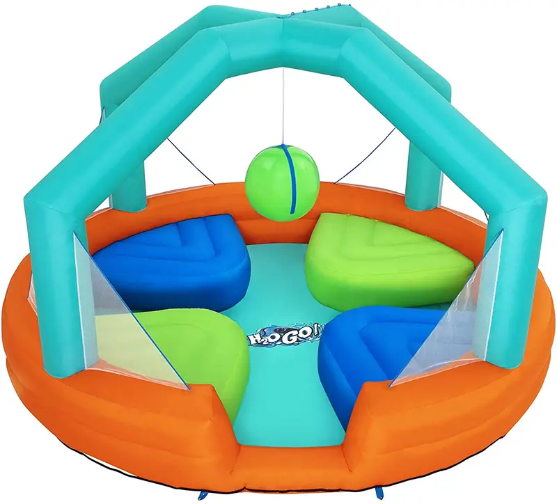 Bestway H2Ogo! Dodge & Drench Water Park – 14'9" X 14'9" X 8'9"H (4.5M X 4.5M X 2.68Mh) 1