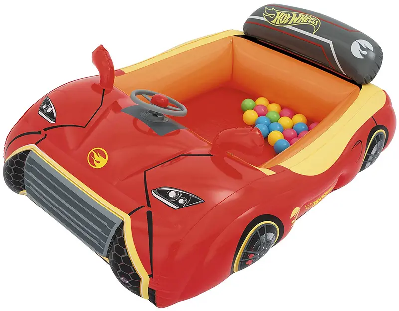 Bestway Hot Wheels Inspired Ball Pit – 53" X 39" X 17" 1