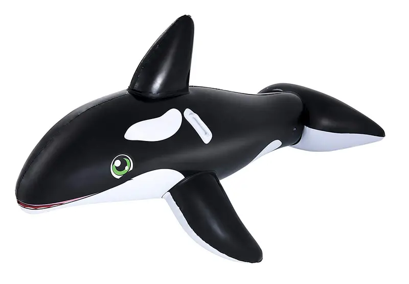 Bestway Jumbo Whale Pool Rider – Extra-Large 80 X 40 Inch Float 1