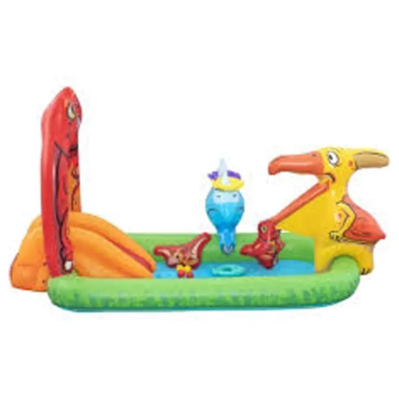 Bestway Jurassic Splash Play Center – 2.41M X 1.40M X 1.37M Kids’ Water Activity Pool 1