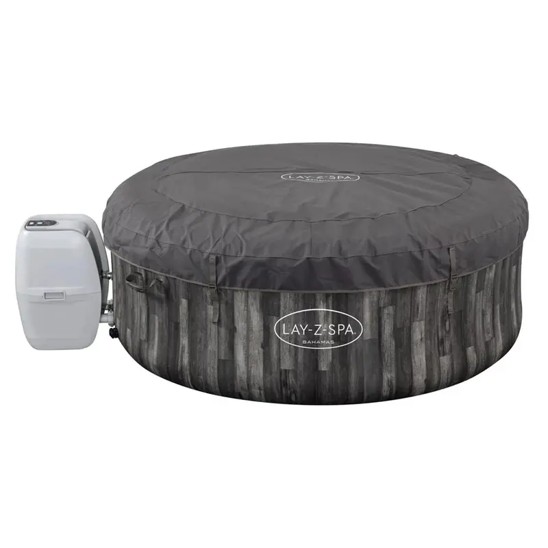 Bestway Lay-Z-Spa Bahamas Airjet Hot Tub – 180X66 Cm Compact Round Design 1