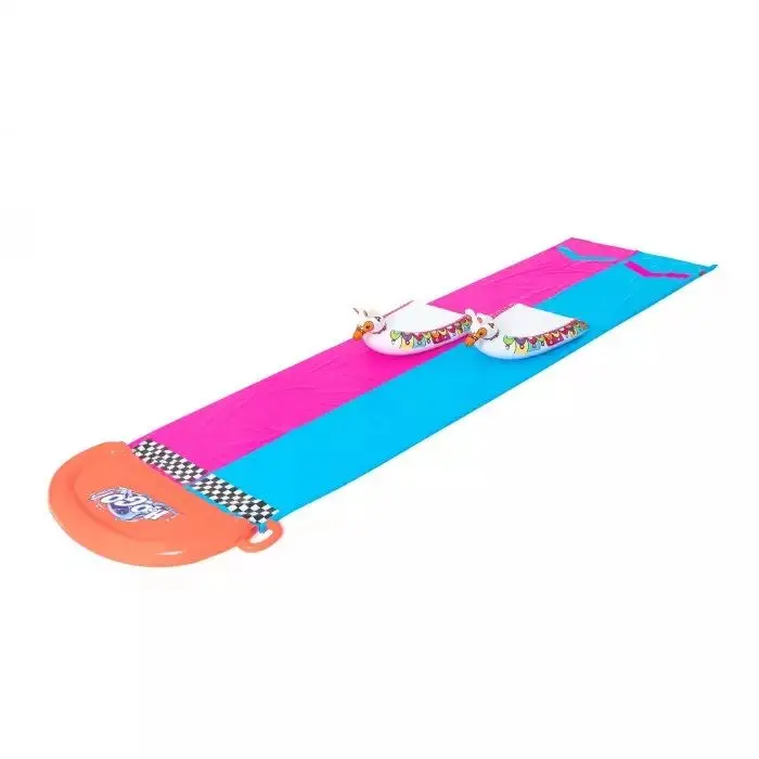 Bestway Llama Rama Dual-Lane Racing Slide – 16 Ft (4.88 M) 1