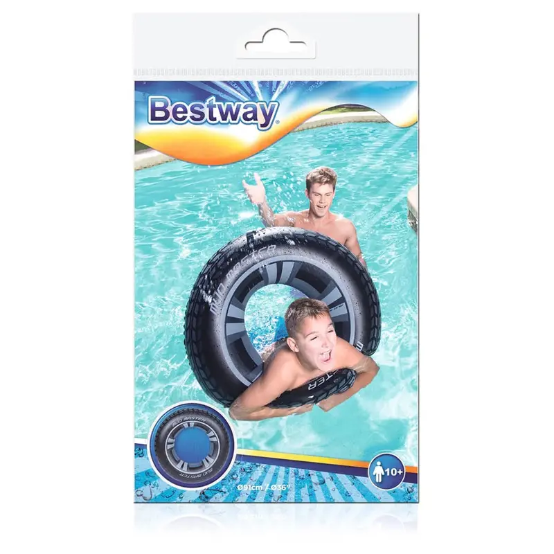 Bestway Mud Master Inflatable Swim Ring – 91Cm Diameter 1