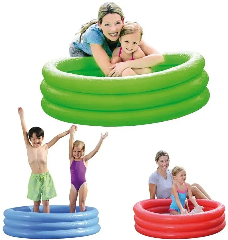 Bestway Play Pool – 48" X 10"H (1.22M X 25Cmh) Family-Friendly Inflatable Tub 1