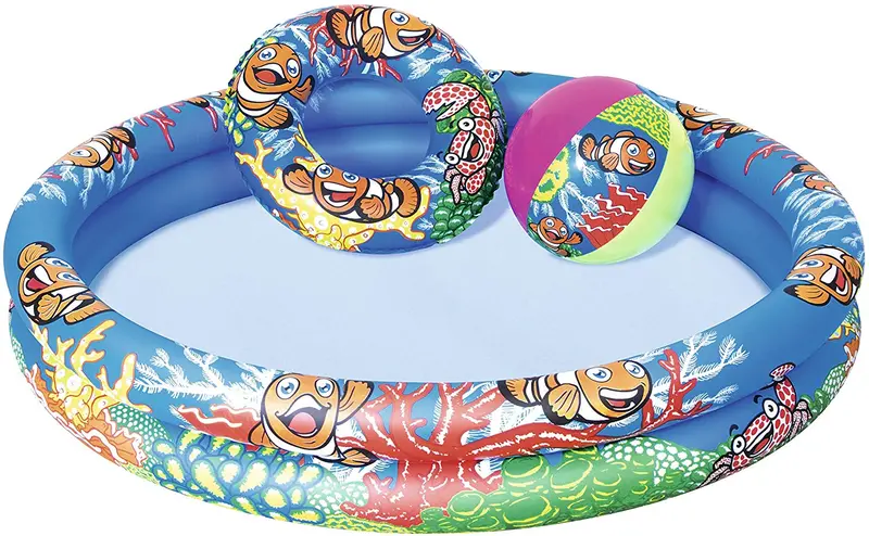 Bestway Play Pool Set – 48" X 8"H (1.22M X 20Cmh) Low-Profile Splash Pool 1
