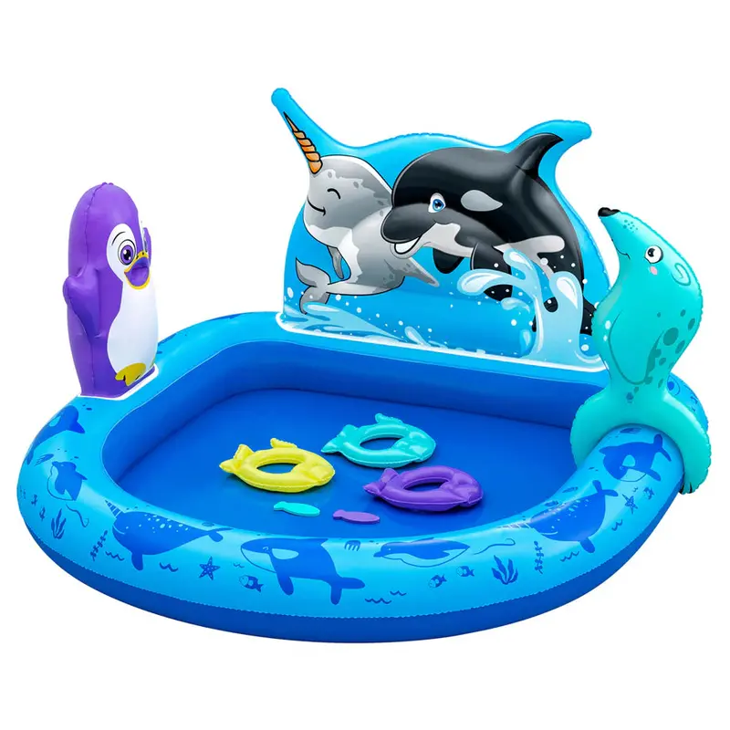 Bestway Polar Pals Play Center – Inflatable Toddler Activity Zone 1
