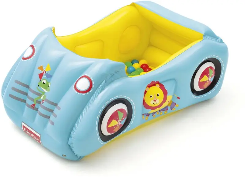 Bestway Race Car-Themed Ball Pit For Toddlers – 47" X 31" X 20" 1