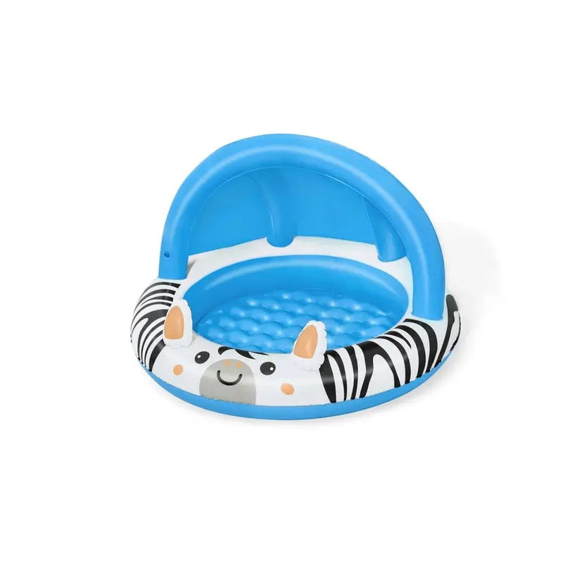Bestway Safari-Themed Shade Canopy Baby Pool – 97Cm X 66Cm 1