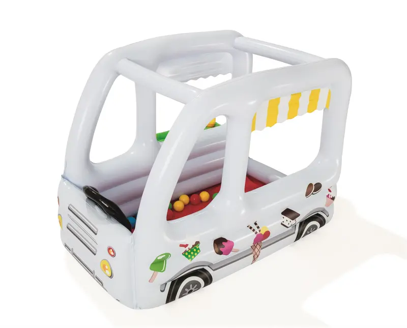 Bestway Scoops'N Smiles Ice Cream Truck Ball Pit – 48" X 33" X 33" 1