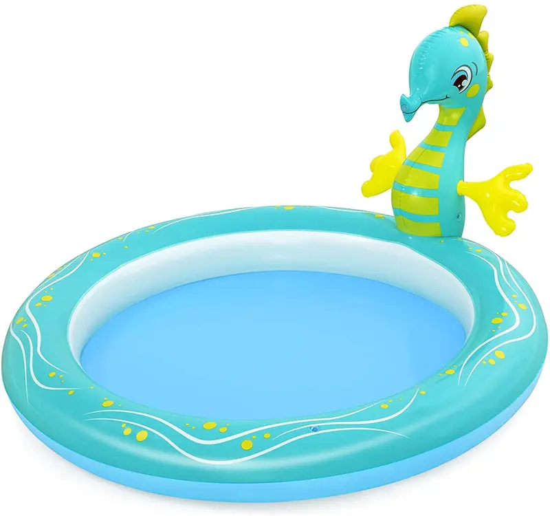 Bestway Seahorse Sprinkler Pool – 6'2" X 63" X 34" With Spray Feature 1