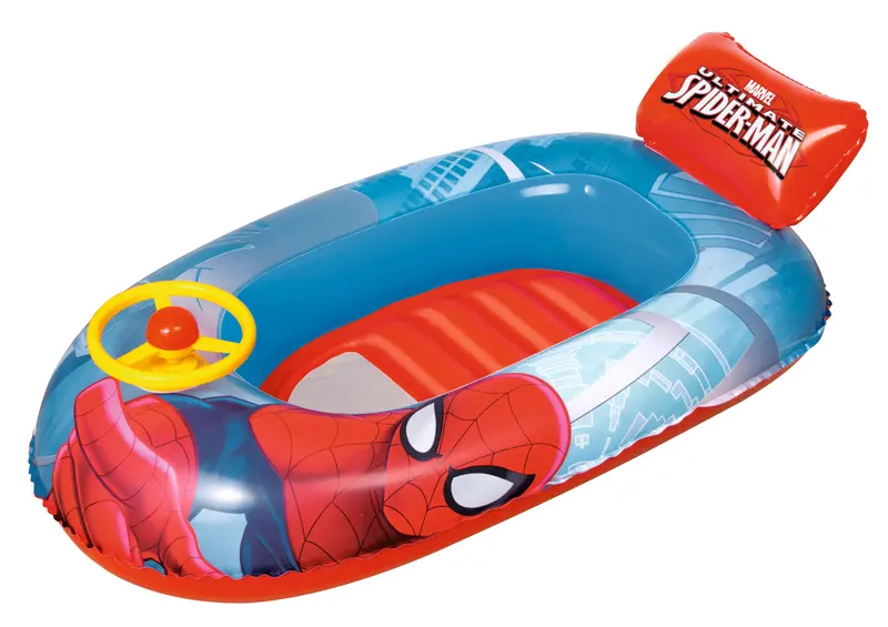 Bestway Spider-Man Beach Boat – 44-Inch Superhero-Themed Infant Float 1