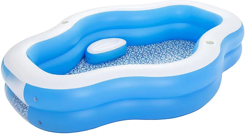 Bestway Splashview Family Pool – 8.8-Foot By 6.5-Foot Rectangular 1