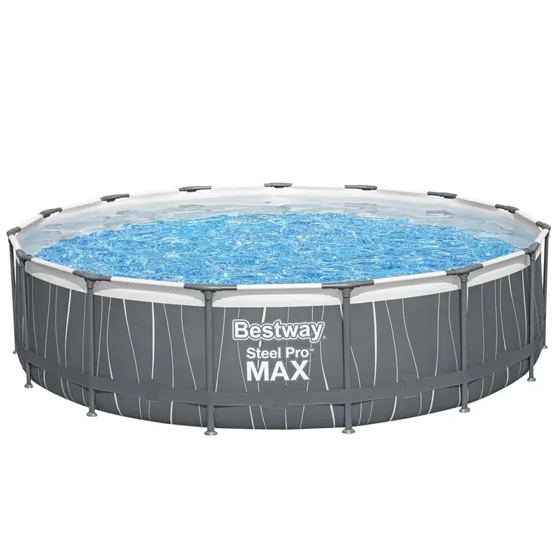 Bestway Steel Pro Max Led Round Pool Set – 15 Ft × 42 In With Illuminated Features (4.57 M × 1.07 M) 1
