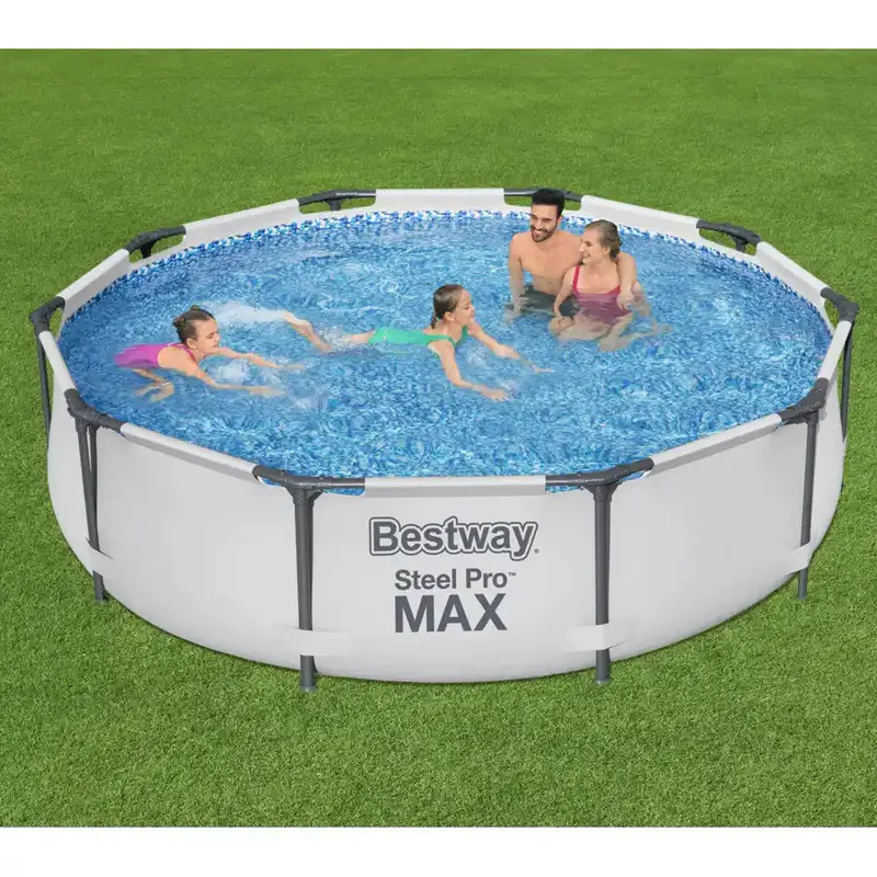 Bestway Steel Pro Max Round Pool – 10 Ft × 30 In (3.05 M × 76 Cm) 1