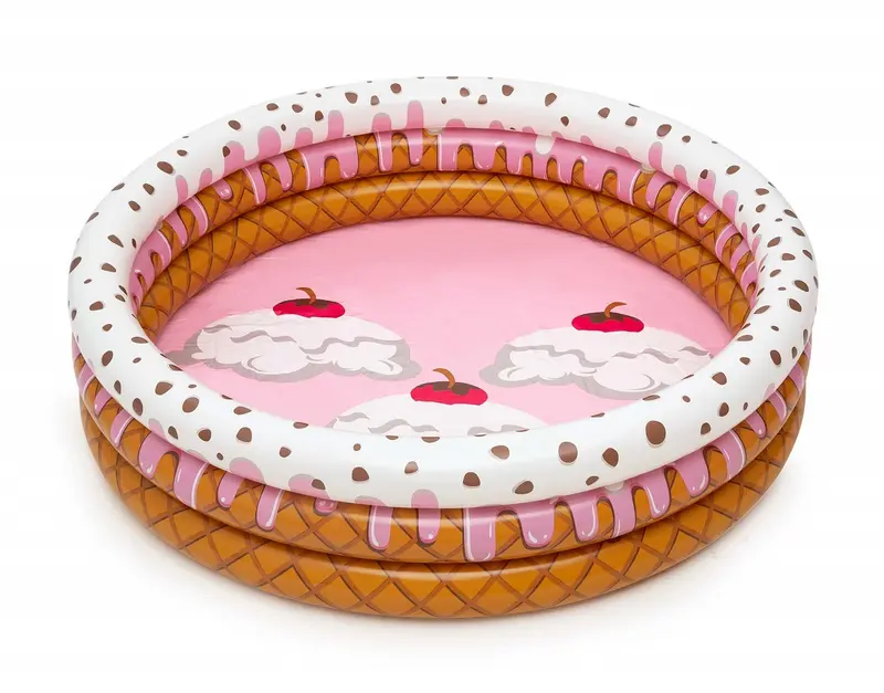 Bestway Sundae Funday Themed Kiddie Pool – 63" X 15" 1