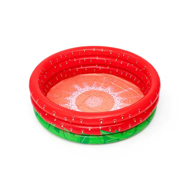 Bestway Sweet Strawberry Inflatable Pool – 63" Diameter, 15" Deep 1