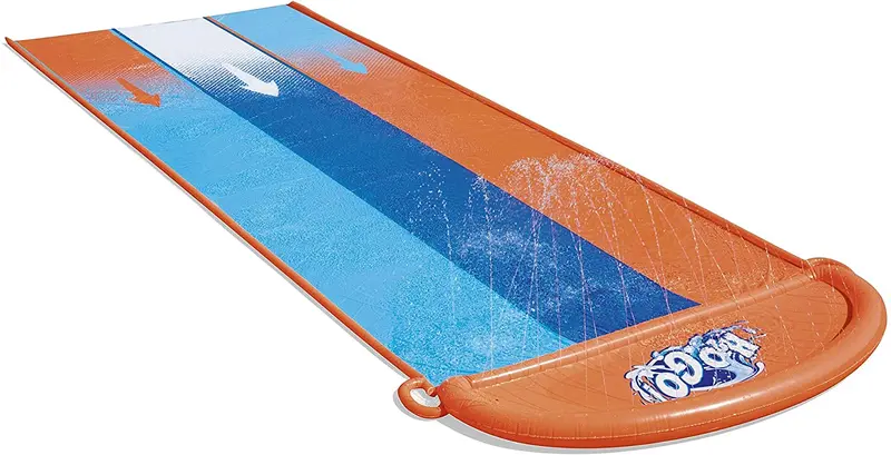 Bestway Triple-Lane Inflatable Slide – 16 Ft (4.88 M) 1