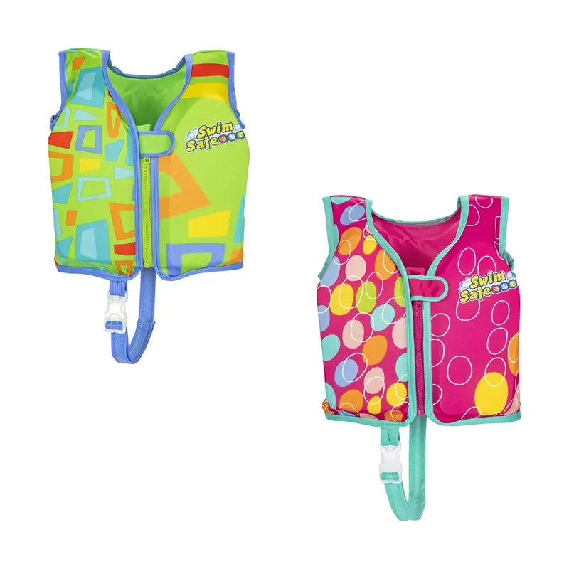 Bestway Unisex Swim Jacket – Adjustable S/M Youth Safety Vest For Water Activities 1