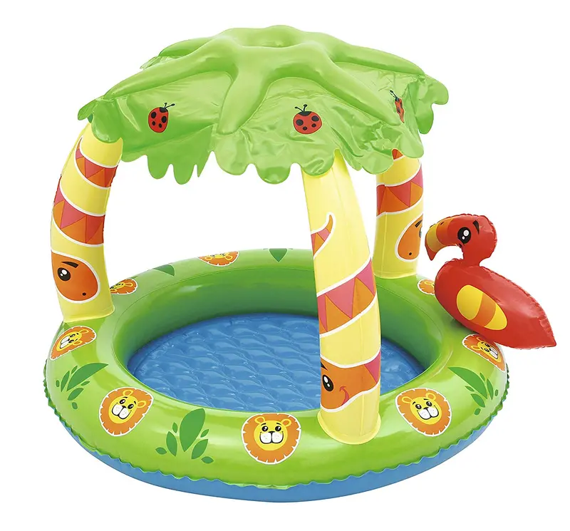 Bestway Uv-Protected Jungle-Themed Play Pool – 39" X 36" X 28" 1