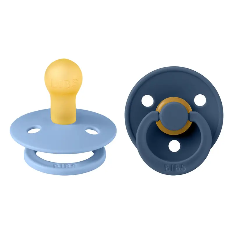 Bibs Colour Latex Nipple Duo – Size S1, Sky Blue & Steel Blue 1