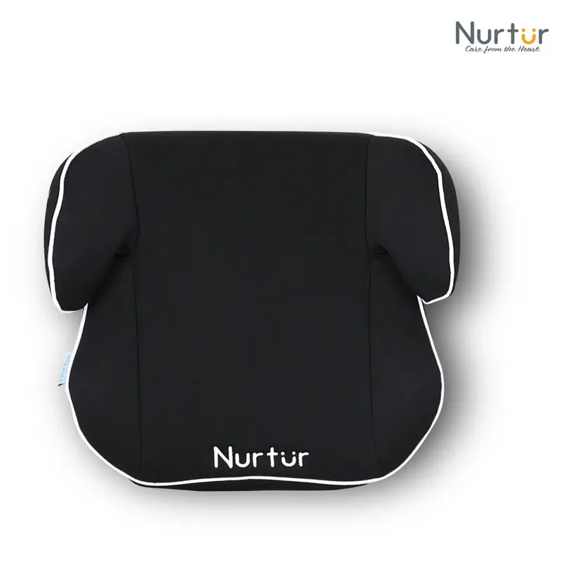 Black Nurtur Nova Booster Car Seat – Tool-Free Setup & Compact, Travel-Ready Design 2