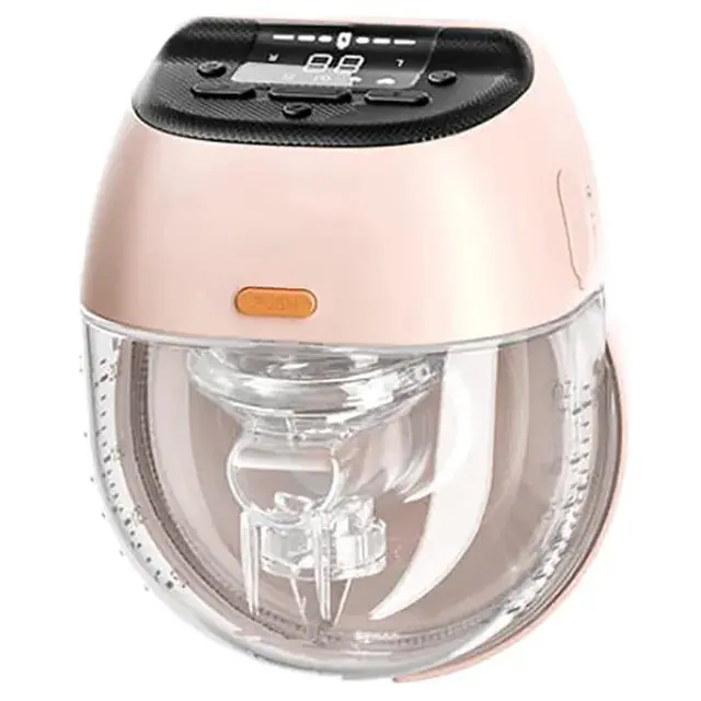 Blooming Blossom Wearable Breast Pump – All-In-One Design, 200Ml, Pink 1