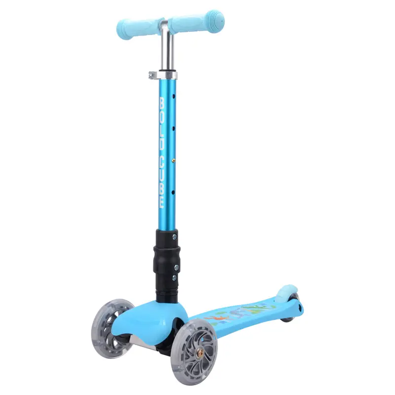 Boldcube Kids’ Folding Scooter – Dinosaur Blue Edition 1