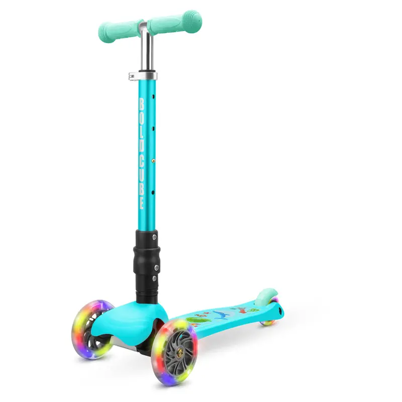 Boldcube Teeny Aqua Scooter – Ocean-Themed Foldable Design 1