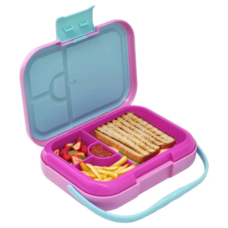 Bonfino Abs Bento Lunch Box – 765Ml, Pink 1