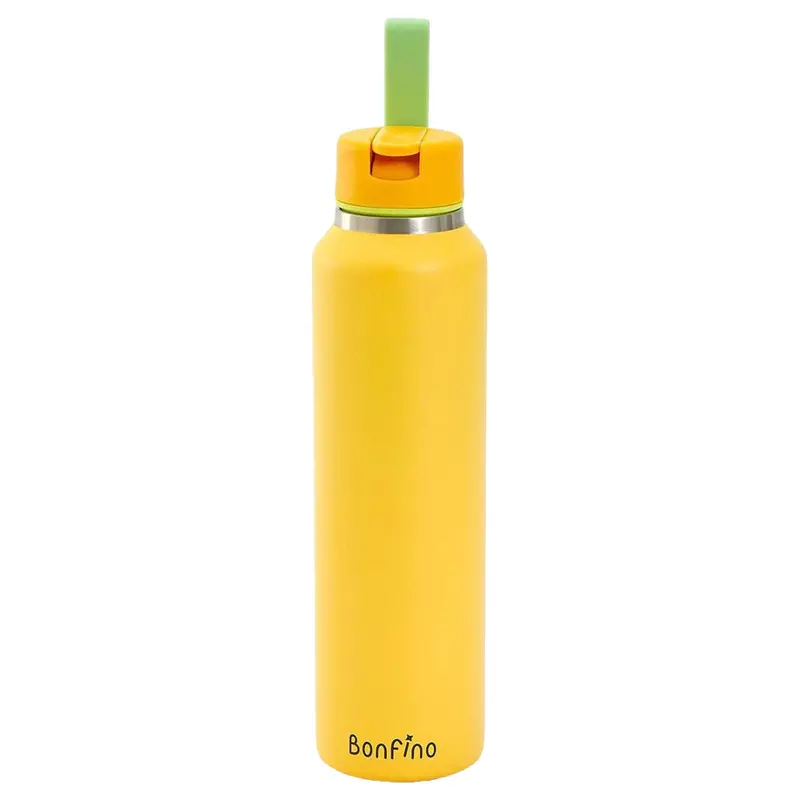 Bonfino Insulated Water Bottle – 470Ml, Yellow 1