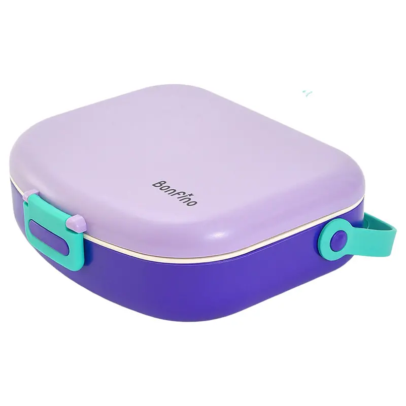 Bonfino Leak-Proof Lunch Box – Purple 1