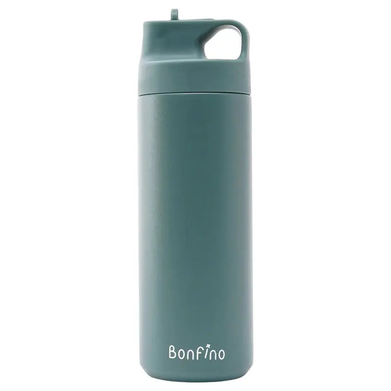 Bonfino Stainless Steel Vacuum Flask – 550Ml, Dark Green 1