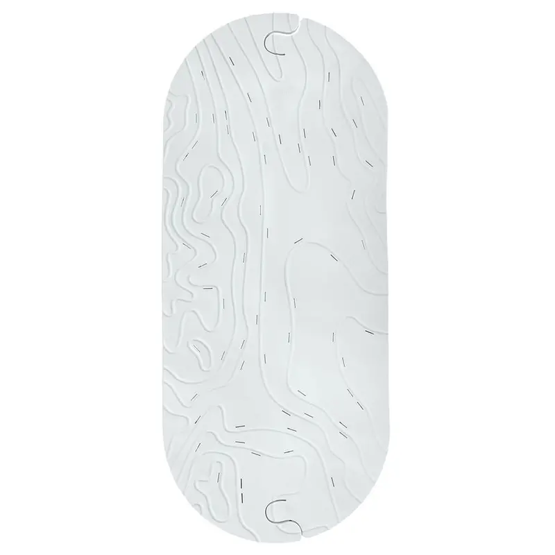 Boon Griffle Non-Slip Baby Bath Mat – Grey 1