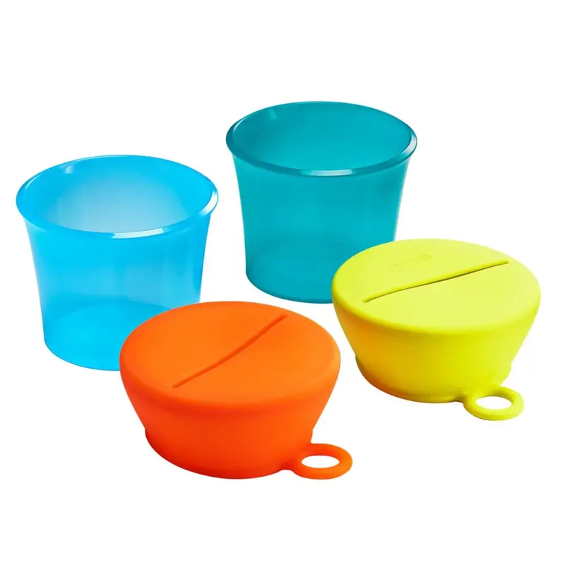 Boon Snug Stretch-Seal Snack Containers – Blue 1