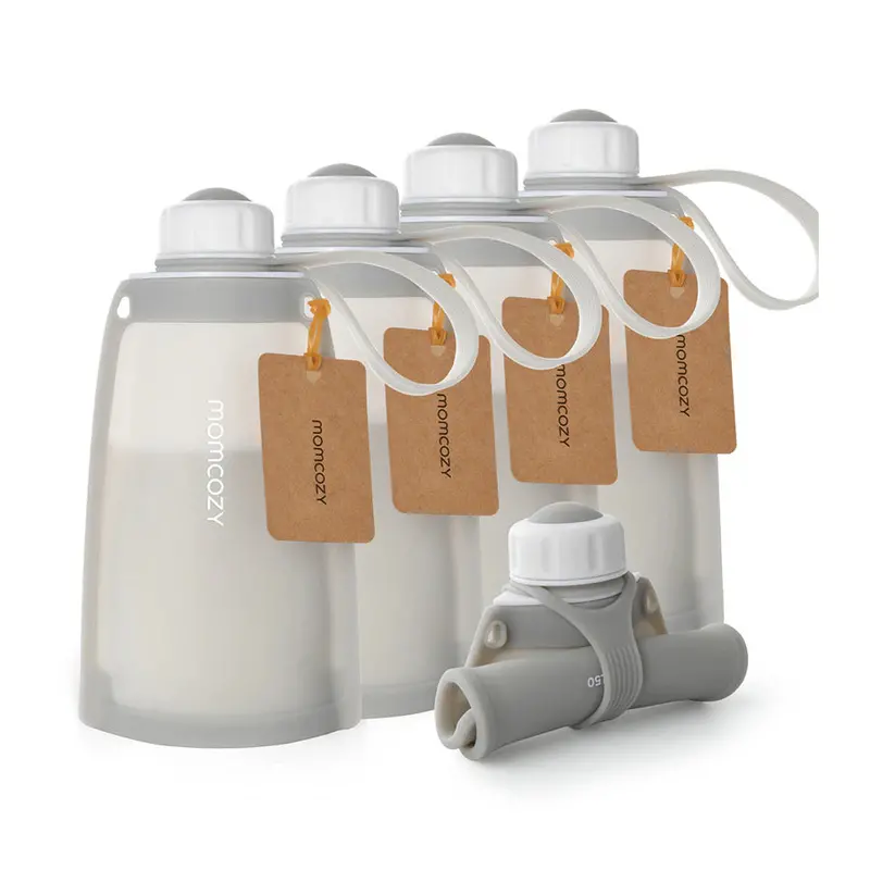 Bpa-Free Silicone Milk Storage Bags (2-Pack) – Momcozy 1