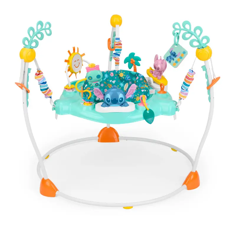 Bright Starts Disney Stitch Ohana Jumper – Bounce & Play Activity Seat 1