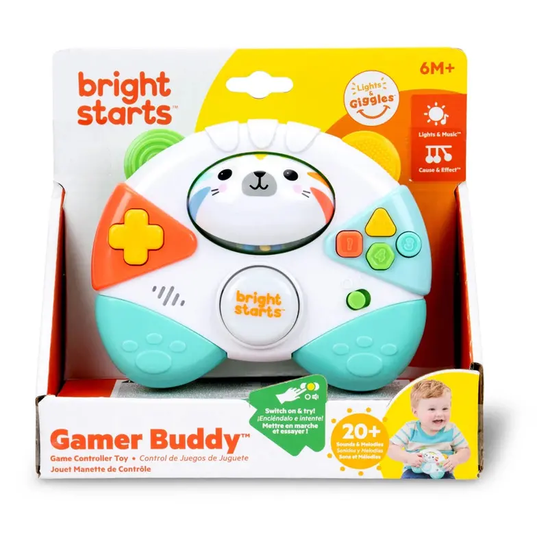 Bright Starts Gamer Buddy – Interactive Game Controller Toy For Toddlers 1