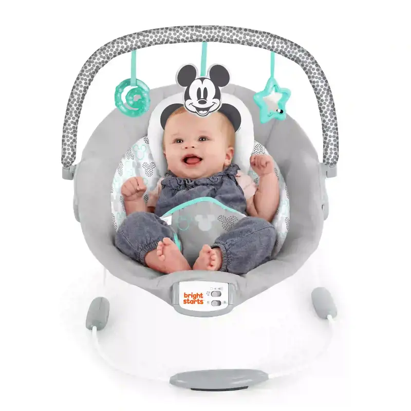Bright Starts Mickey Mouse Cloudscapes Rocking Bouncer 1