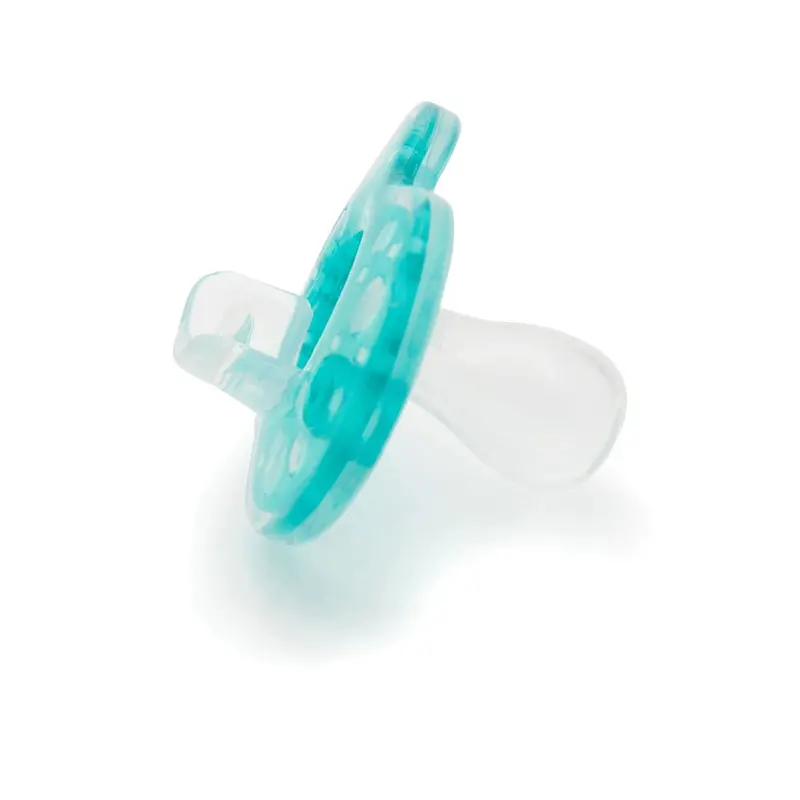 Brother Max Cherry-Shaped Silicone Soother – Blue (6 Months+) 1