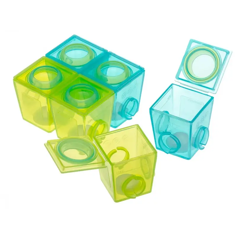 Brother Max First-Stage Weaning Pots Set – Blue & Green 1
