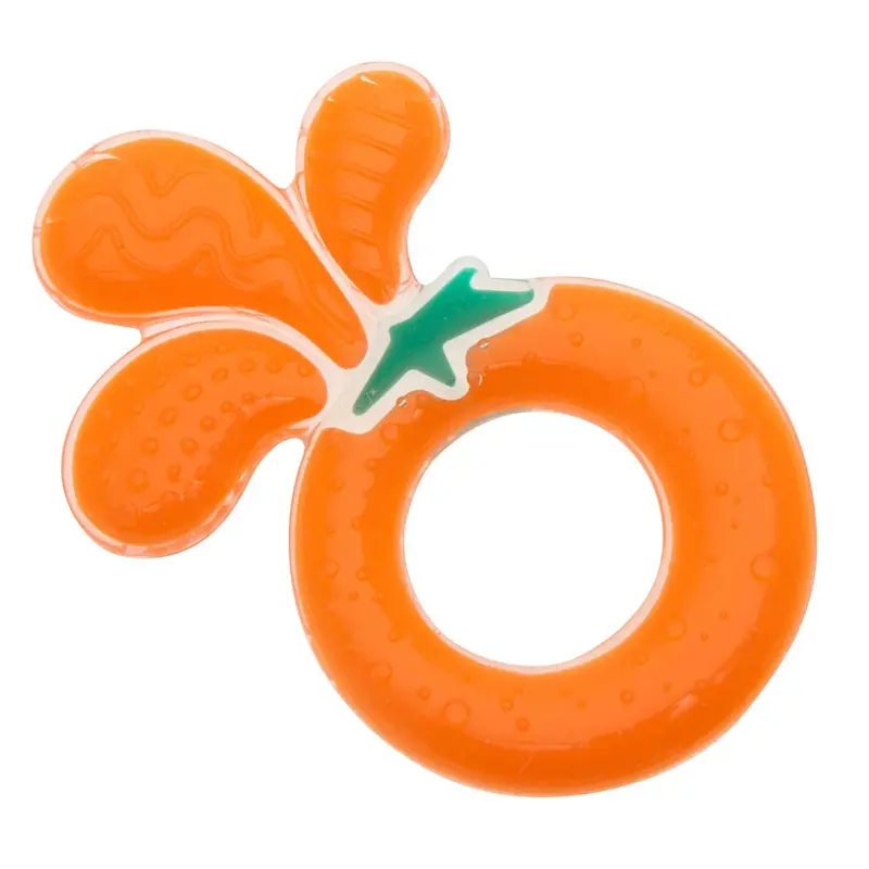 Brother Max Splash Orange Silicone Teether For Babies 1