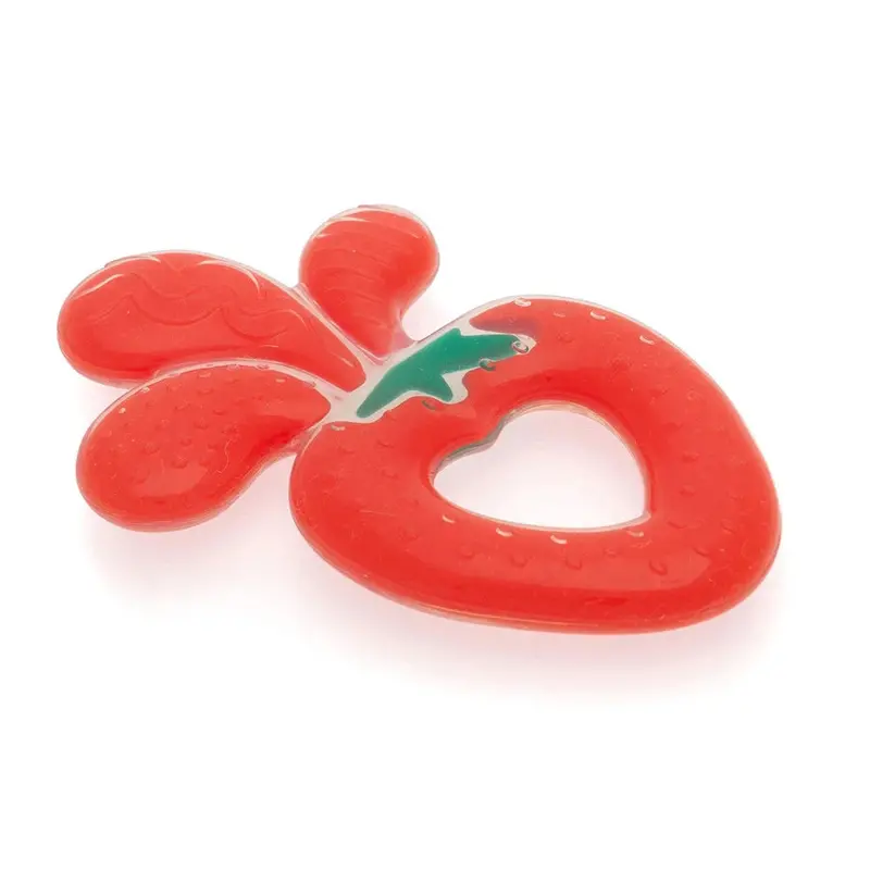 Brother Max Splash Strawberry Silicone Teether 1