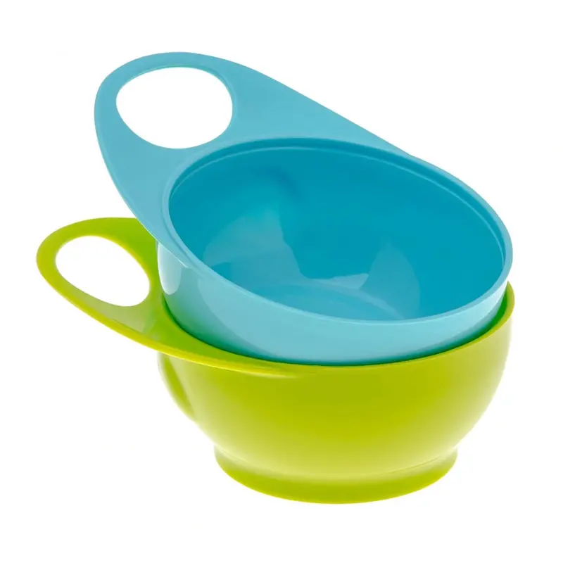 Brother Max Two-Piece Easy-Hold Bowl Set – Blue & Green 1