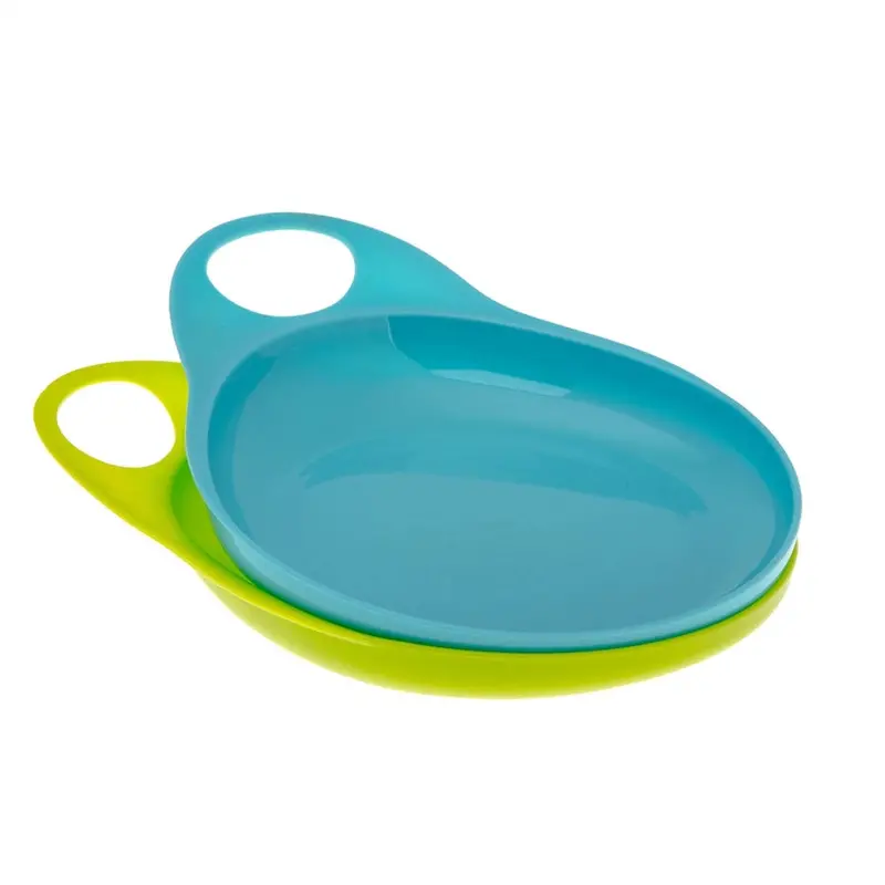 Brother Max Two-Piece Easy-Hold Plate Set – Blue & Green 1