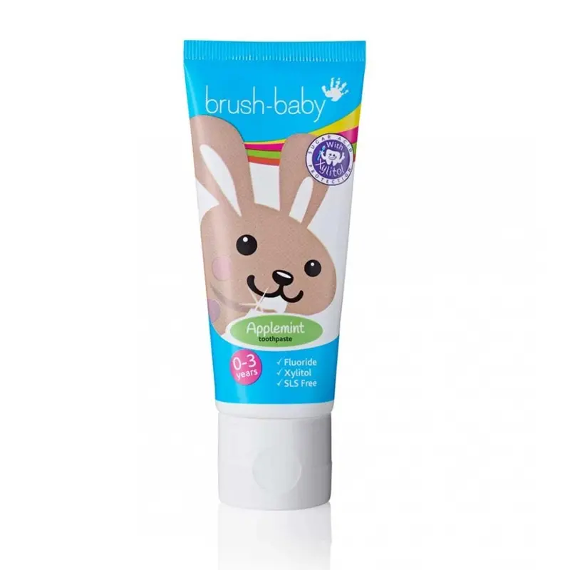 Brush Baby Applemint Flavor Toothpaste For Toddlers – 50 Ml 1