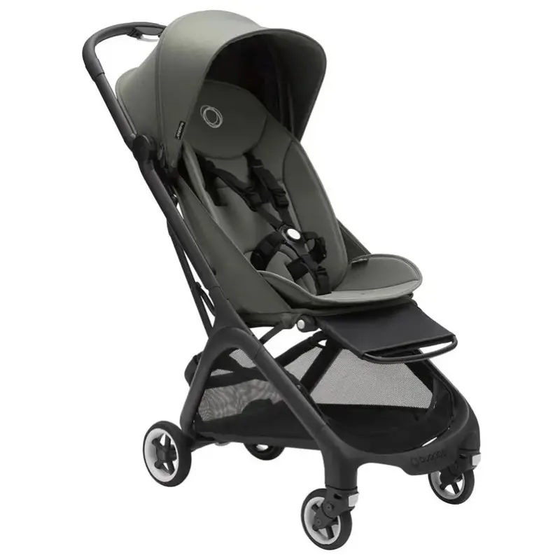 Bugaboo Butterfly All-In-One Stroller – Black And Forest Green 1