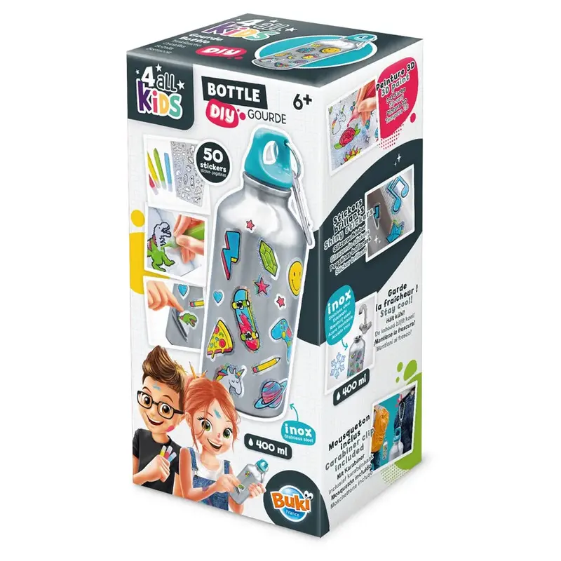 Buki France Diy Reusable Water Bottle Craft Set 1